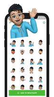 برنامه‌نما Memoji for Boys عکس از صفحه