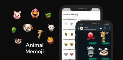 Animal Memoji Affiche