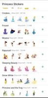 Princess Stickers स्क्रीनशॉट 1