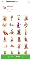 Princess Stickers स्क्रीनशॉट 2