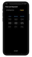 Timer and Stopwatch captura de pantalla 1