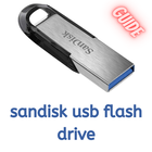 sandisk usb flash drive guide ไอคอน