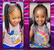 African Kids Braid Hairstyle ภาพหน้าจอ 3