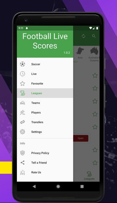 Football Livescores-Fixtures,Lineups,match Stats for Android - APK Download