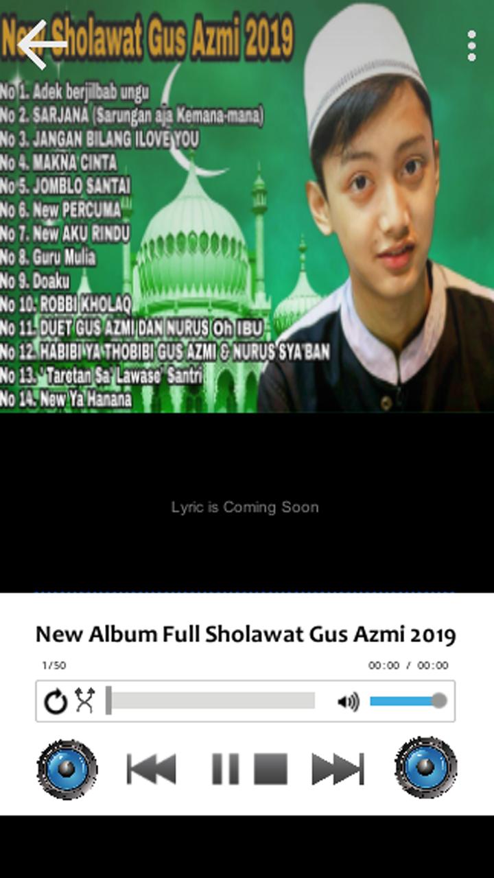Kumpulan Sholawat Gus Azmi Mp3 Terbaru2019 Offline For