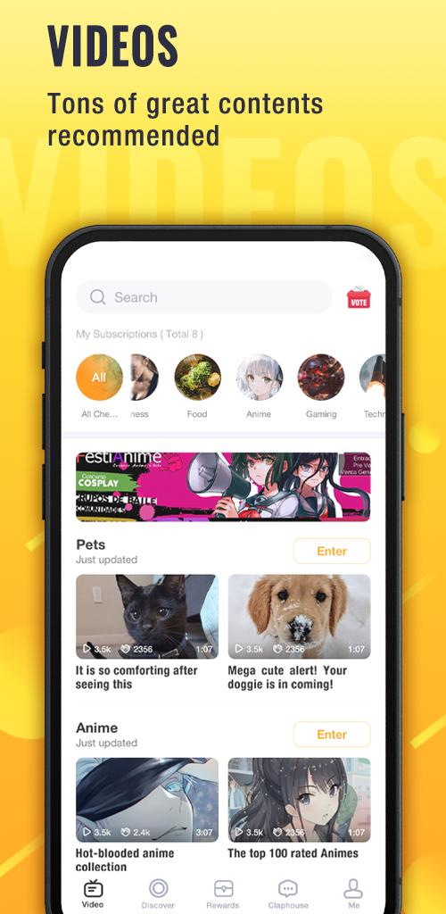 تحميل تطبيق ClipClaps مهكر للاندرويد أخر اصدار تحميل تطبيق ClipClaps مهكر للاندرويد أخر اصدار