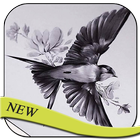 Bird Tattos Design icône