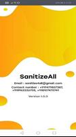 Poster SanitizeAll (Made in India)