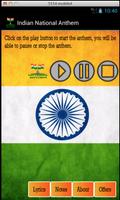 Indian National Anthem plakat