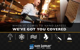 San Jamar Hand Safety poster