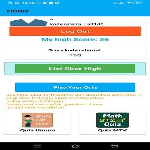 Quiz Leader Pulsa Gratis For Android Apk Download