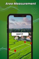 Distance Land Area Measure GPS постер