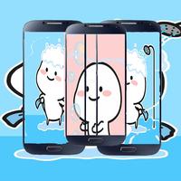 Cute Quby Wallpaper Complete Plakat