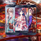 Kimono Anime Wallpaper Zeichen