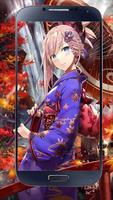 Kimono Anime Wallpaper ảnh chụp màn hình 3