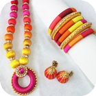Silk Thread Jewellery Designs icono