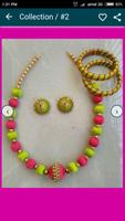 Silk Thread Jewellery Designs الملصق
