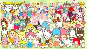 sanrio kawaii wallpaper Affiche