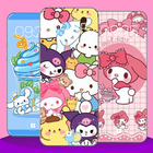 Kawaii Sanrio Wallpaper HD icône