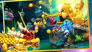 Poster Bắn Cá 3D Săn Rồng Vàng
