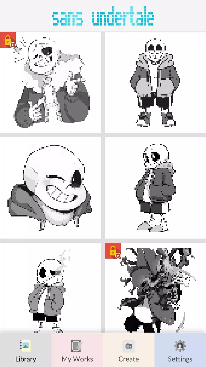 Sans Pixel Art APK for Android Download