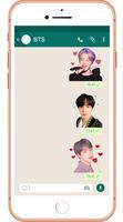 برنامه‌نما BTS Sticker Whatsapp - WAStickerApps عکس از صفحه