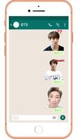 BTS Sticker Whatsapp - WAStickerApps capture d'écran 2