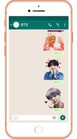 BTS Sticker Whatsapp - WAStickerApps captura de pantalla 3
