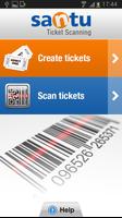 Santu Ticket Scanning Affiche