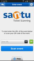 Santu Ticket Scanning capture d'écran 1