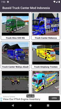 Bussid Truck Canter Mod Indonesia 截图 2