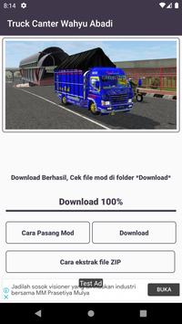 Bussid Truck Canter Mod Indonesia 截图 4