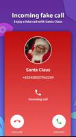 fake call video santa calls تصوير الشاشة 1