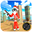 Santa Claus Stickman - Rope He