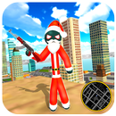 Santa Claus Stickman - Rope He APK