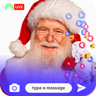 Santa Claus Fake Call & Chat icône