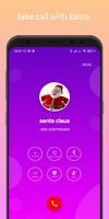 Santa Claus Fake Call & Chat capture d'écran 3