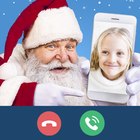 Fale com o Papai Noel Christma ícone