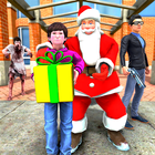Santa Gift Delivery Game - Zombie Survival Shooter ไอคอน
