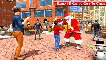 Santa Gift Delivery Game - Zombie Survival Shooter Affiche