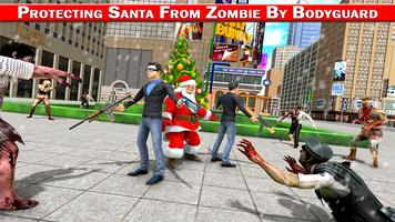 Santa Gift Delivery Game - Zombie Survival Shooter ảnh chụp màn hình 2