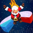 Helix Santa Claus Jump- Bounce Christmas Games icône