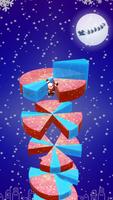 Helix Santa Claus Jump- Bounce Christmas Games capture d'écran 3