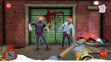 Horror Santa Zombie Game - Mod ポスター