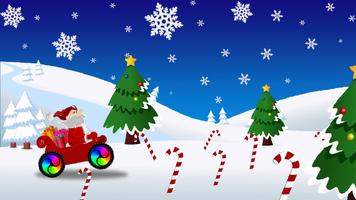 Santa Cart Hill Climb imagem de tela 1