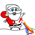 Christmas Coloring Book 🎅 Santa Coloring Game Kid 圖標