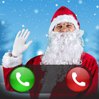 Santa Video Call Simulated أيقونة