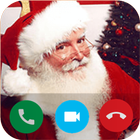 Santa Claus Video Call - Fake Call From Santa آئیکن