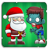 Santa Claus Vs The Zombies - Santa Claus Runner icône