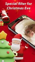 Santa Funny Face Filter poster